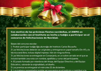 cartel concurso de Christmas AMPA Carlos Bousoñoo-22